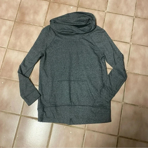 Lou & Grey Cowel Sweater with Font Pocket SZ M - Picture 1 of 6